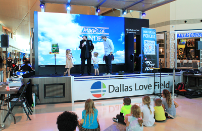 Magic At Dallas Love Field

 September 28, 2021  Staff Report


Dallas Love Field’s Lead With Love last week presented its first live show in addition to its podcast. The…View More